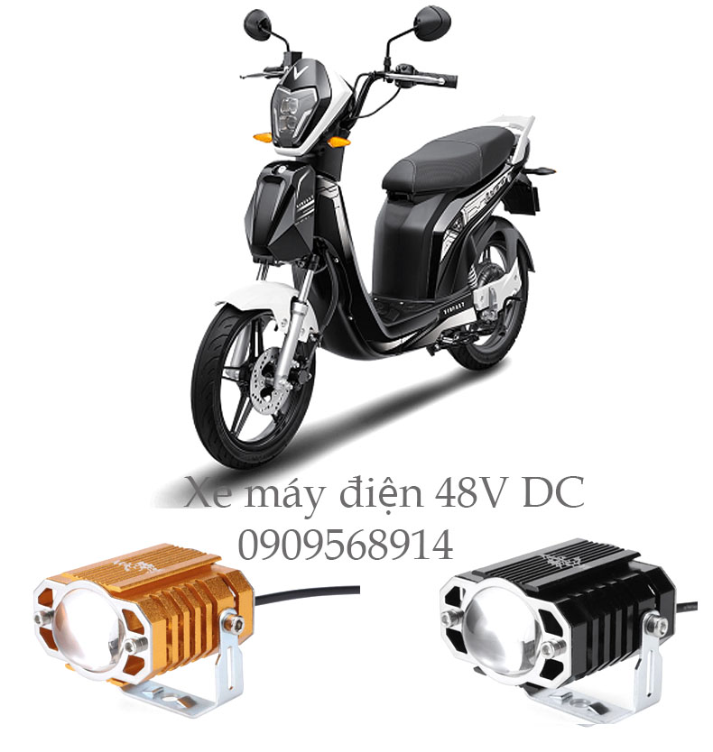 Headlight light support electric motorcycle electric bicycle 48V DC