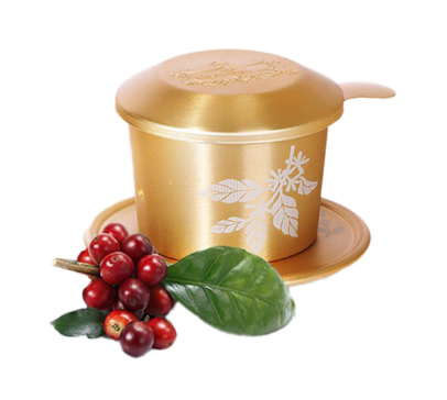 King Coffee premium gold plated cartridge coffee | thick stainless steel