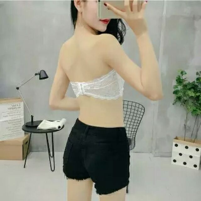 Áo Bra ren cài sau ren hoa ms113