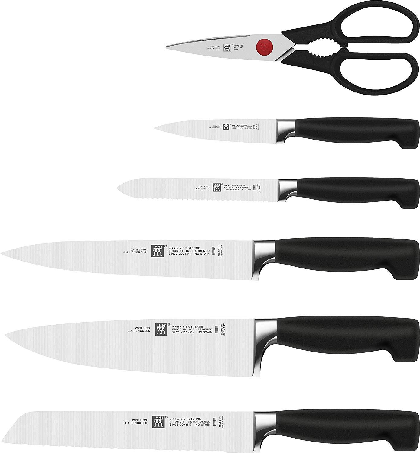 Bộ dao Zwilling Vier Sterne (four star) 7 món
