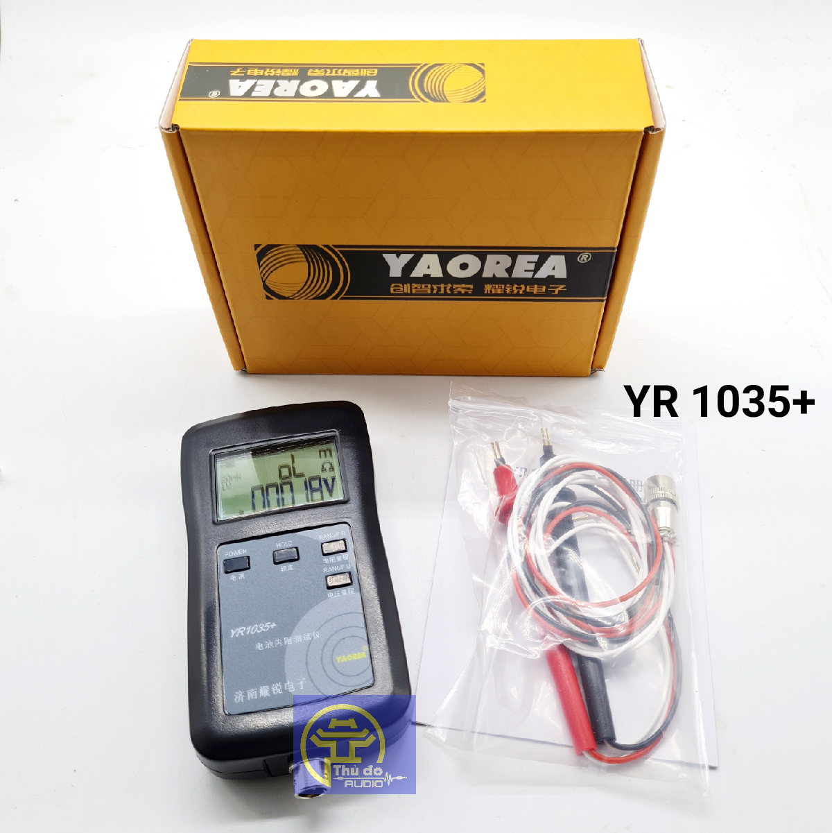 [YR 1035] Máy đo nội trở pin YR1035+ giao diện tiếng anh, độ chính xác cao