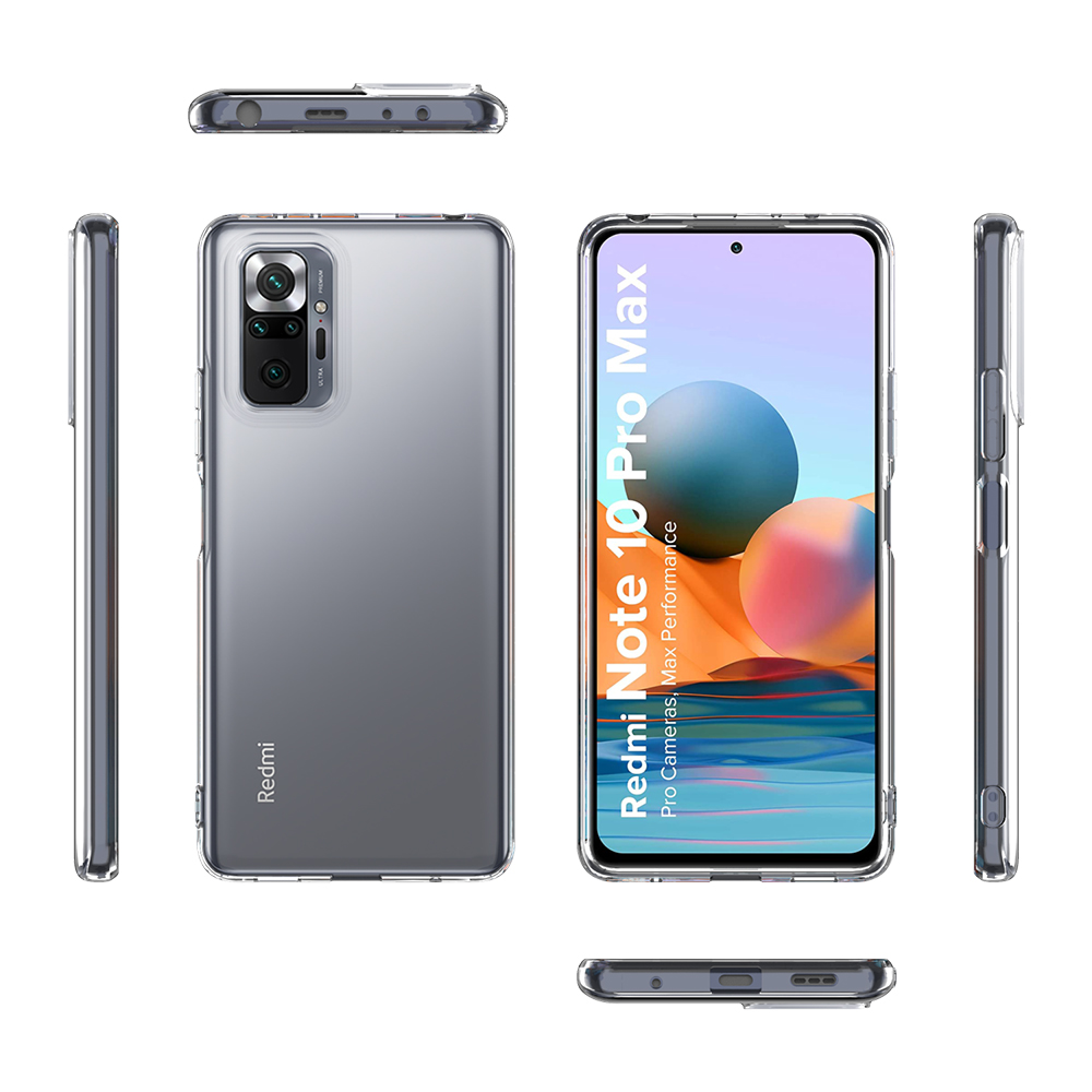 ỐP LƯNG DẺO TRONG SUỐT XIAOMI REDMI NOTE 10 PRO