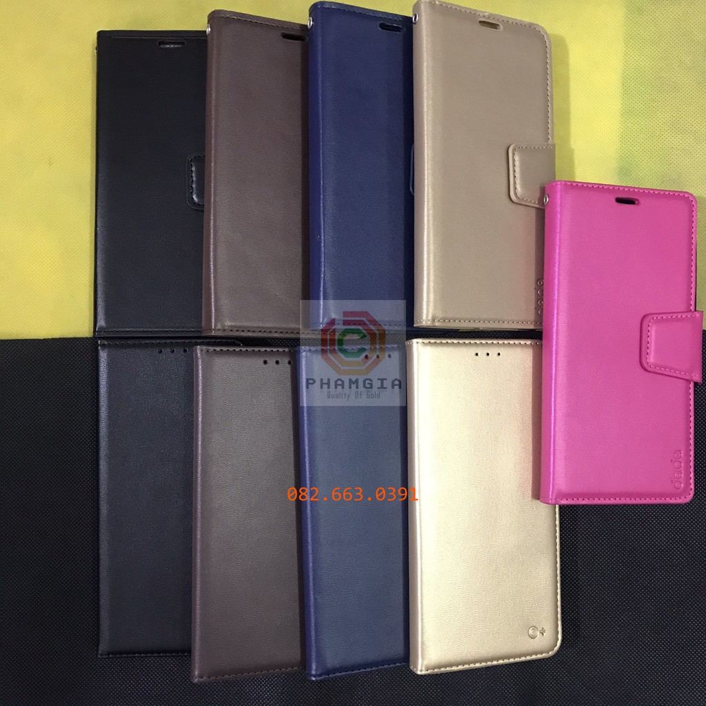 Bao da vsmart live 4 chuẩn đẹp, da cao cấp, có ngăn ví