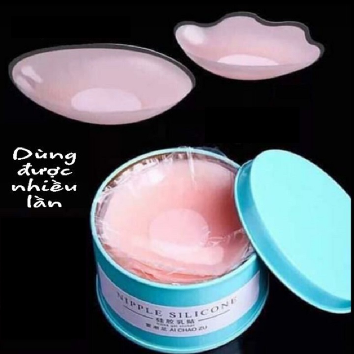 [HCM]Hộp 10 miếng dán ngực Silicon đẹp và chất