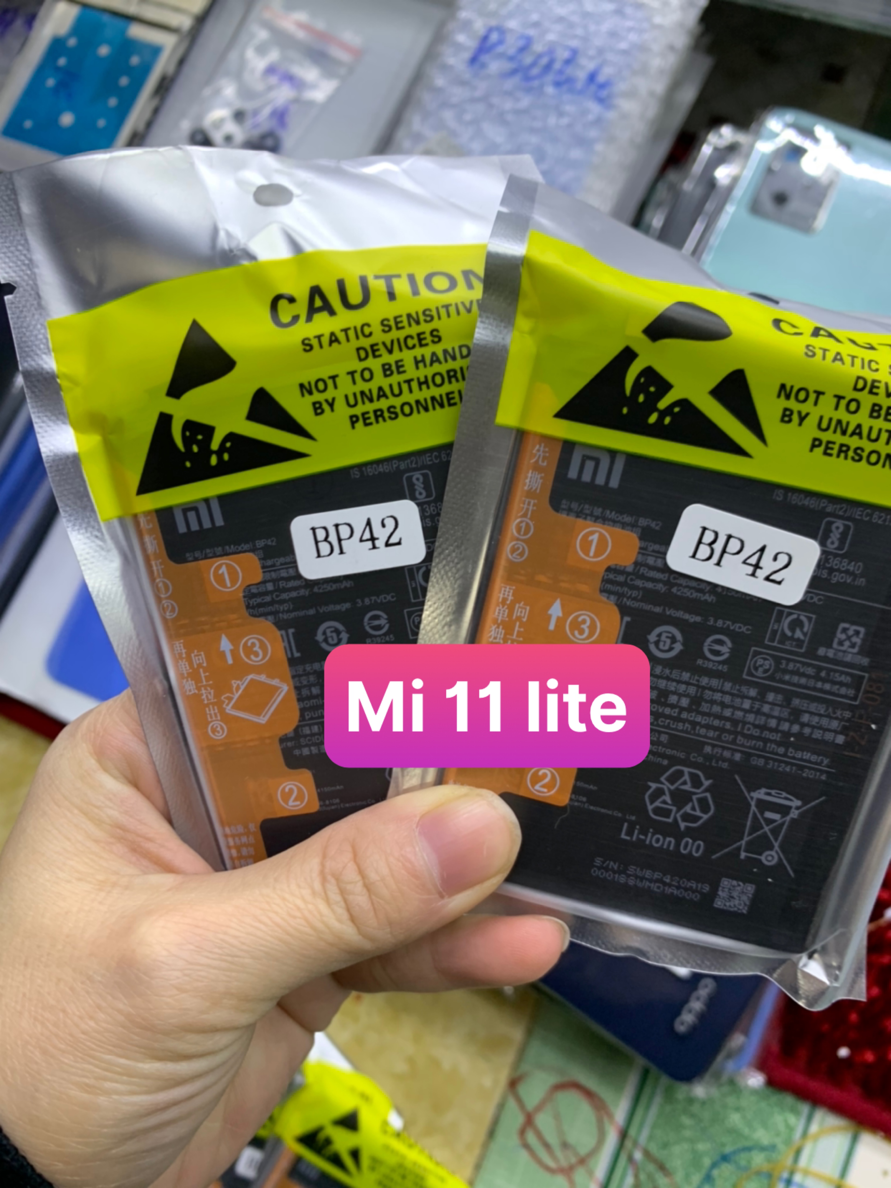 PIN ZIN MỚI ĐIỆN THOẠI XIAOMI MI 11 LITE -BP42 ( PIN MỚI)