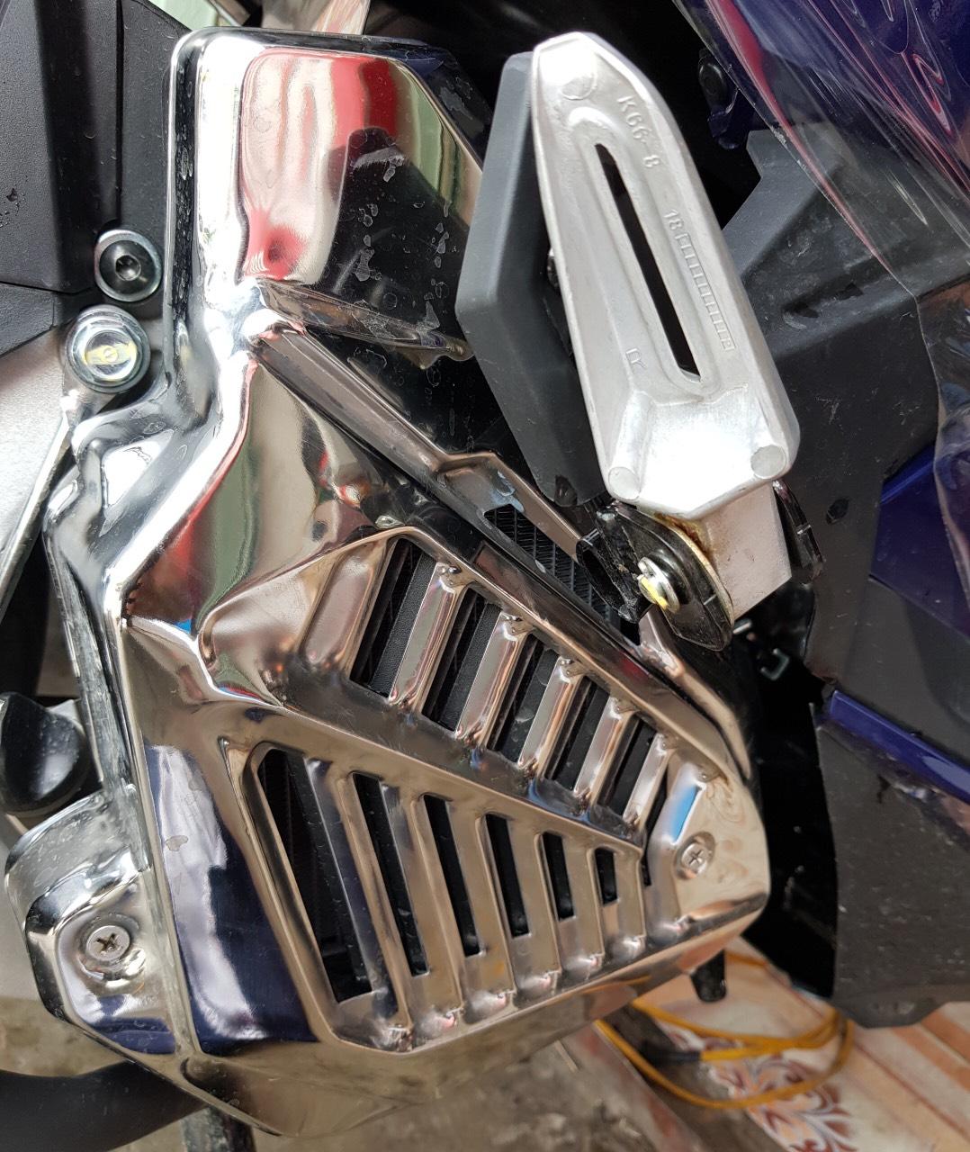 ốp bảo vệ air blade 2019-2016 crom (6 món)