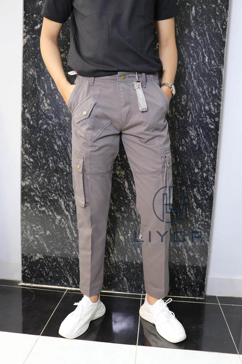 Quần dài kaki nam quần boxer dài cao cấp túi hộp thời trang phong cách - Liyorshop - QDKK002