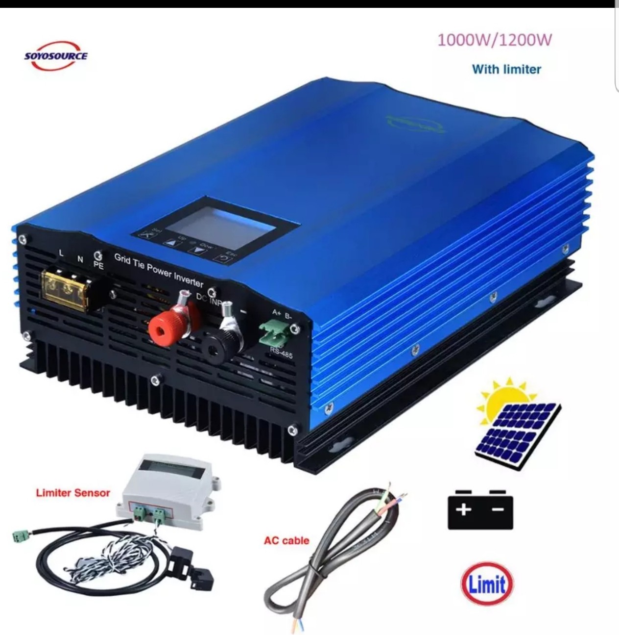 hòa lưới bám tải 1000W