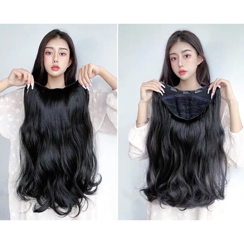 Tóc giả u xoăn 😍freeship 😍 u9127