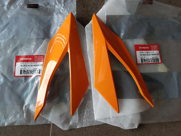 cặp tai thỏ Sonic màu cam