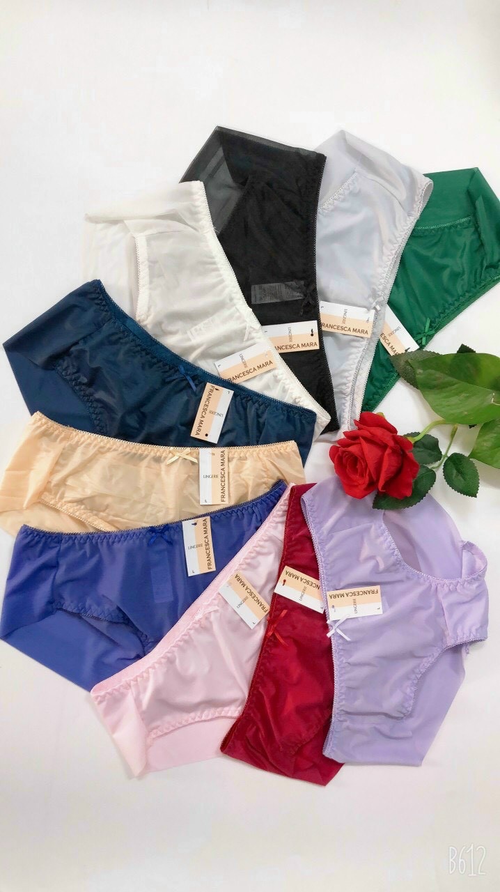 Combo 5 Quần Lót Nữ Lụa Trơn Tàng Hình Mara 699 – Mềm Mại, Không Viền, Siêu Mịn
