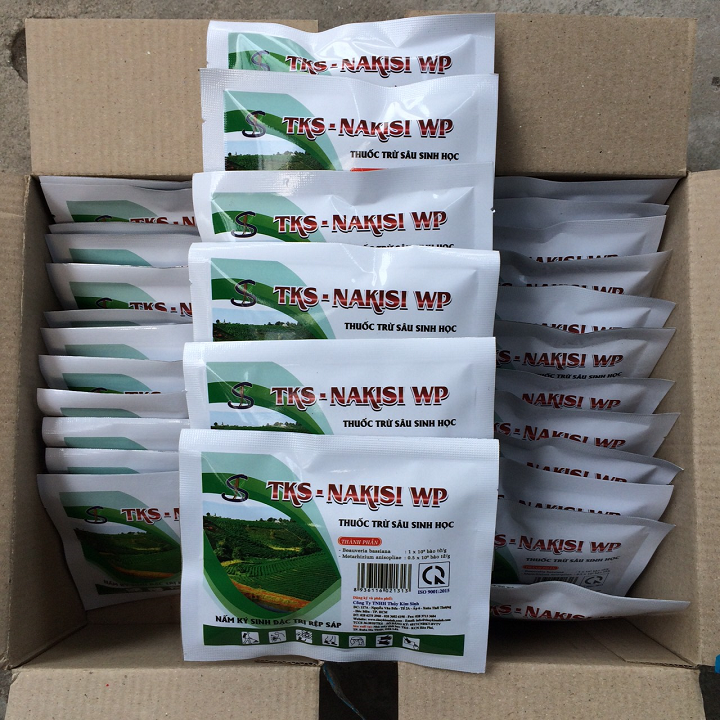 [ GÓI 45G ] THUỐC TRỪ SÂU SINH HỌC NAKISI: Đặc Trị Rệp Sáp