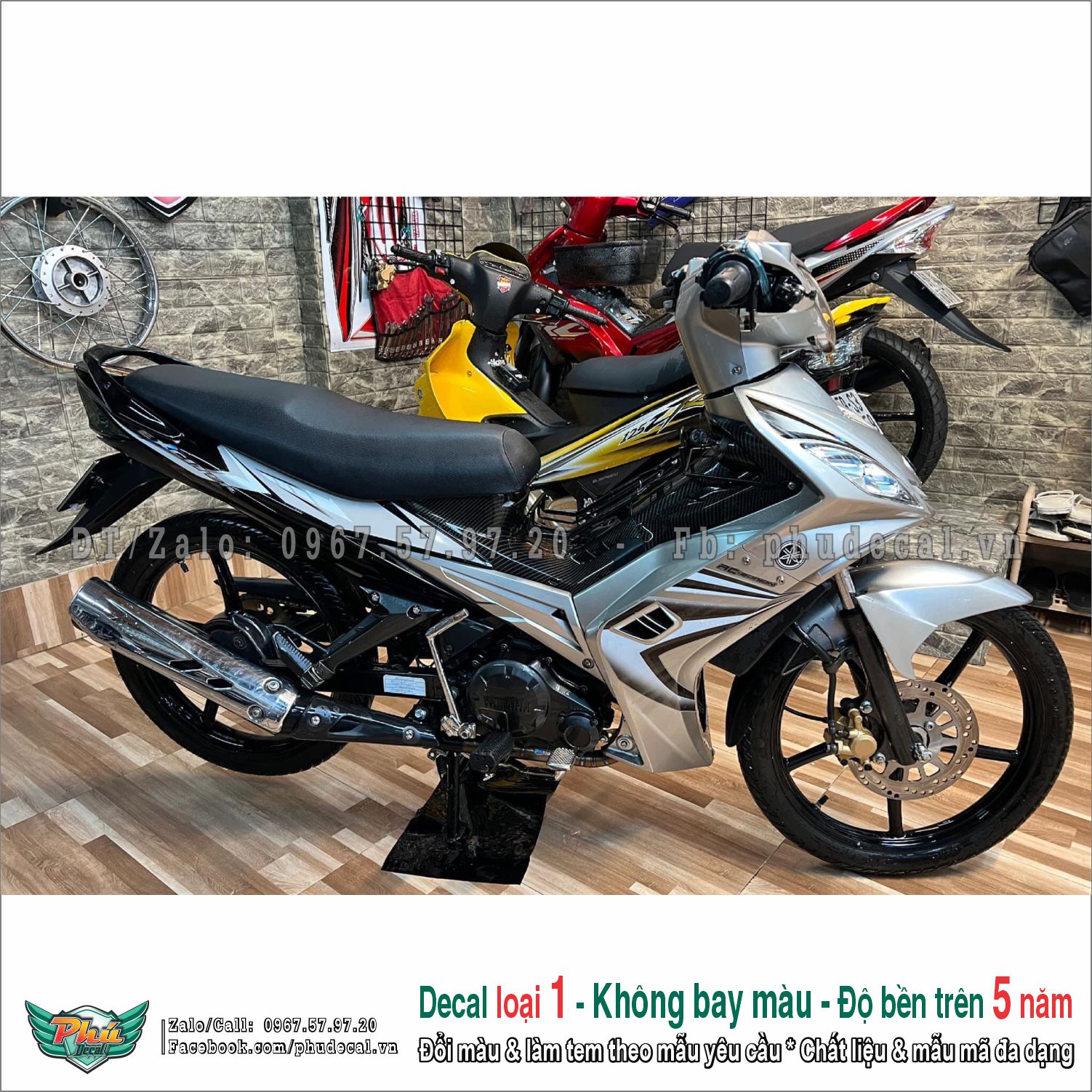 Tem rời ex 2006-2010 bạc đen