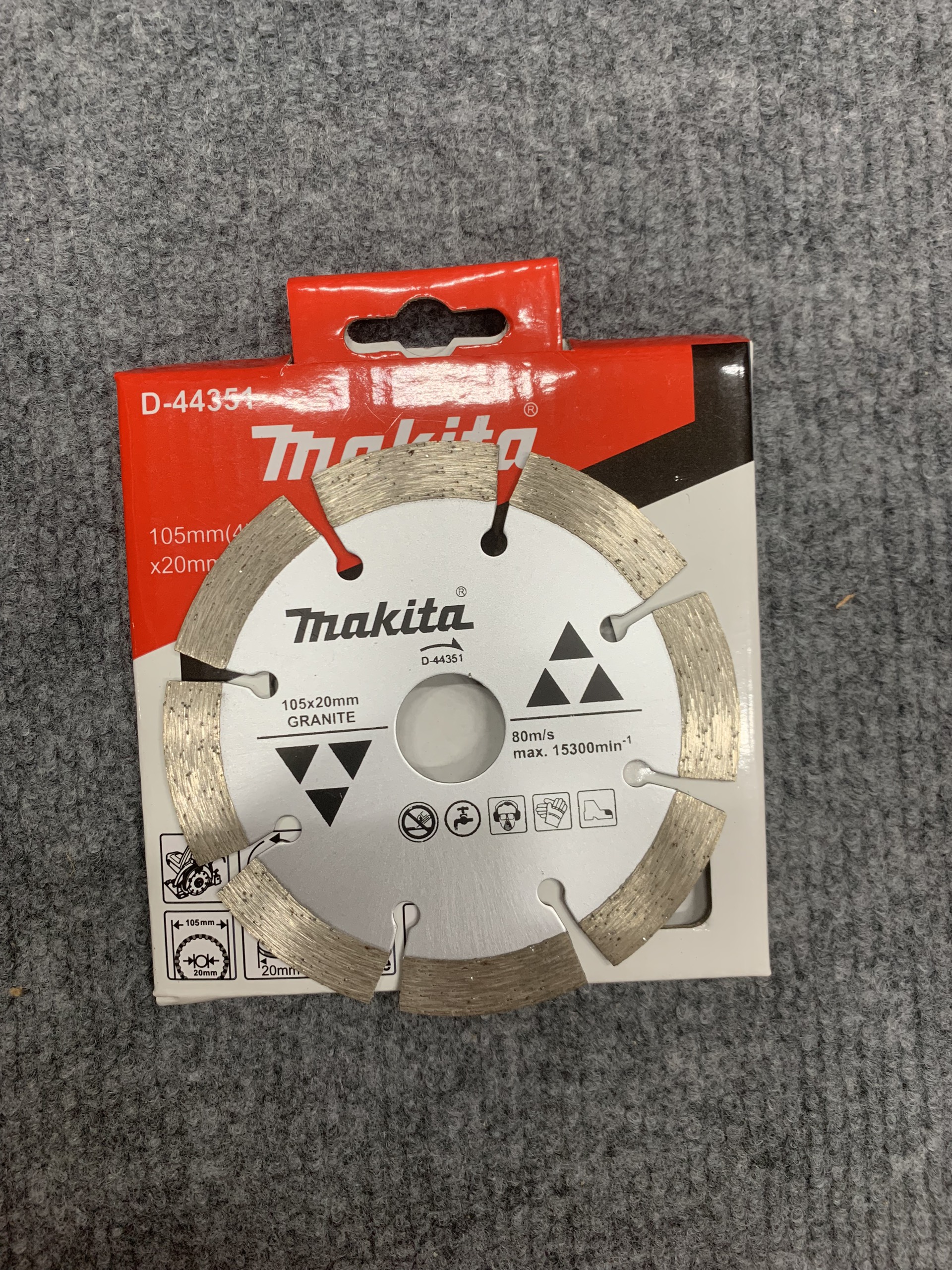 Lưỡi cắt gạch, đá Granite 105mm Makita D-44351