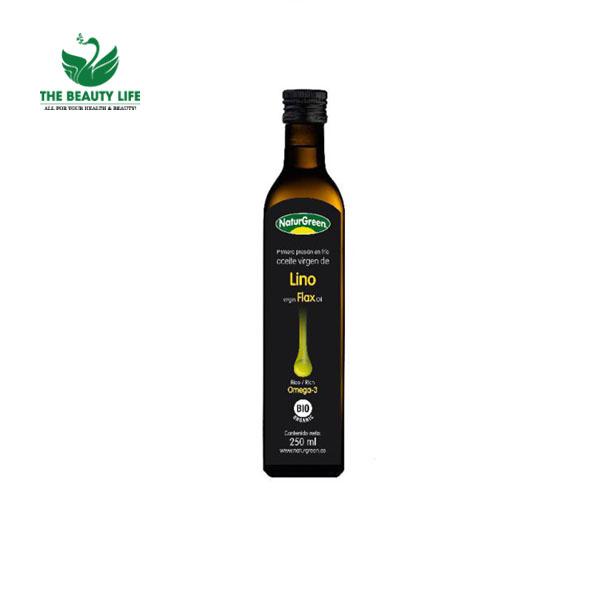 DẦU HẠT LANH HỮU CƠ NATURGREEN  250ML