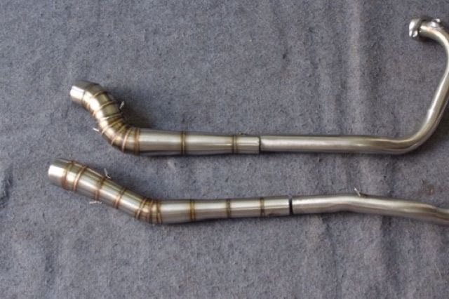 ( Giá Rẻ ) Cổ pô chất liệu Inox STB dành cho dòng xe Raider Fi/Satria, Size đầu vào: 32mmSize đầu ra: 51mm phù hợp cho các loại pô độ 51.