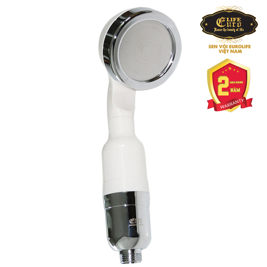 Tay sen siêu tăng áp lõi lọc Nano Eurolife EL-H109-N (Trắng bạc)