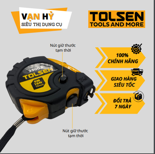 Thước 5m TOLSEN 35003