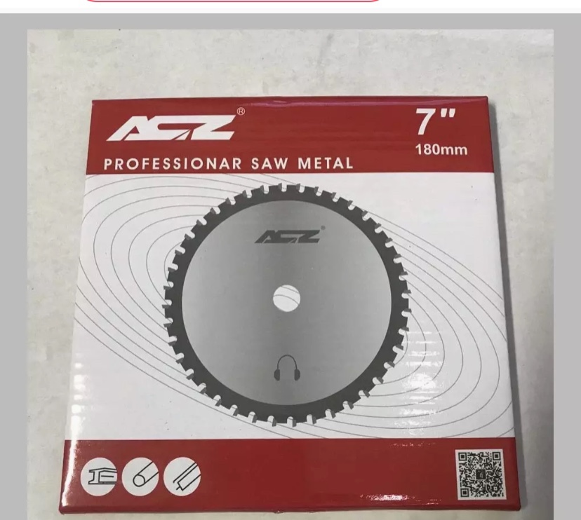 Lưỡi cắt sắt hợp kim 180mm -hiệu ACZ