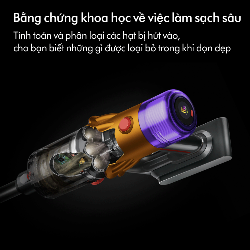 [CHỈ CÒN 29.4: VC 400K ở trạm VC] Máy hút bụi không dây Dyson V12  Detect Slim Absolute (Phiên bản mới)