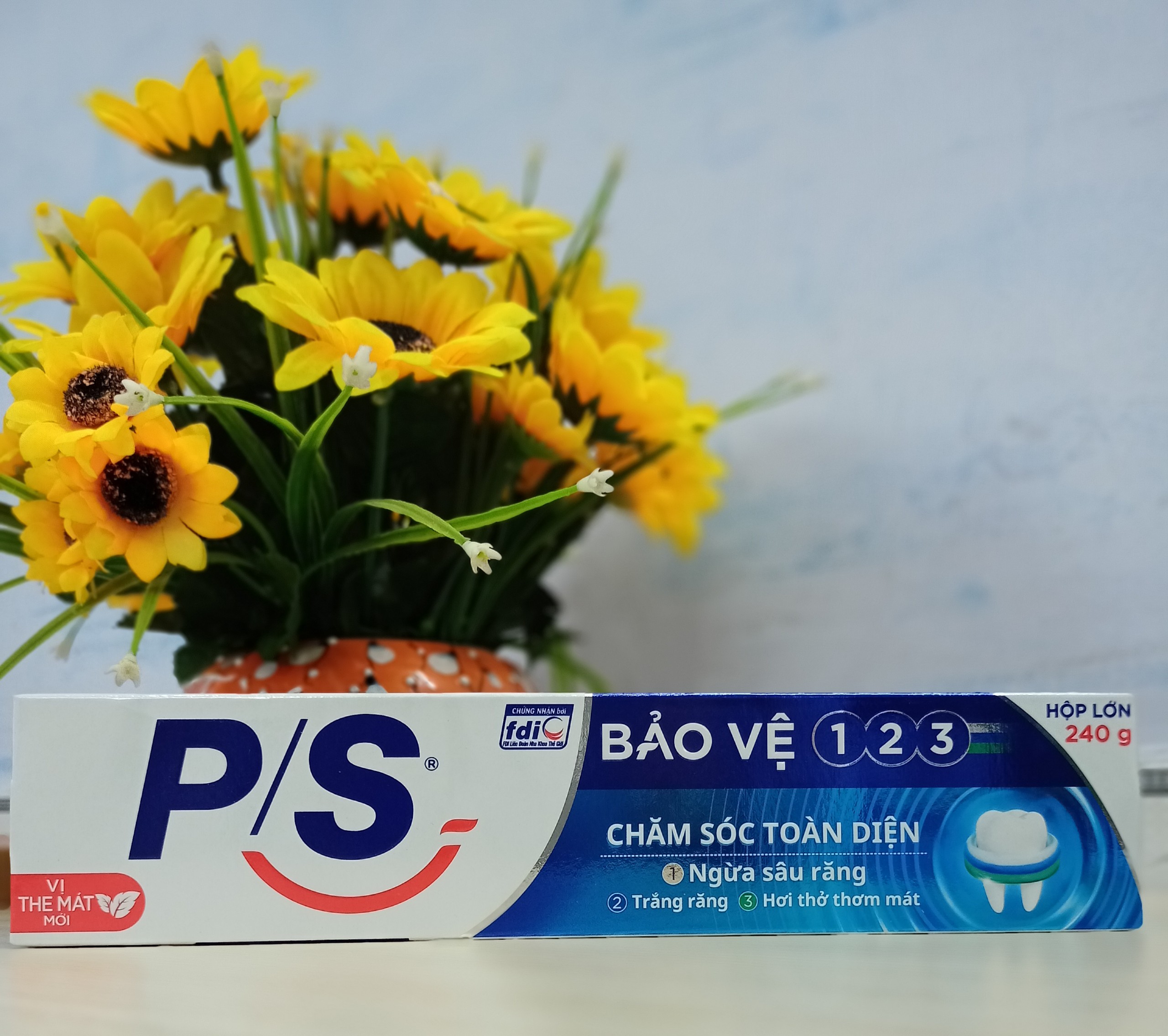 Kem đánh răng P/S Bảo vệ 123 240g