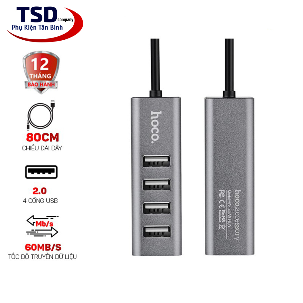 Hoco HB1 Genuine USB Port Distributor