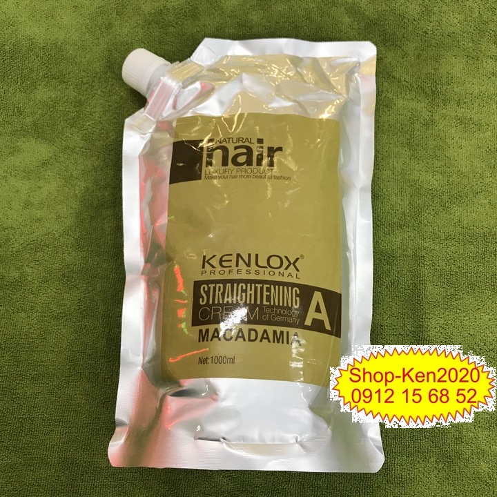 Kem duỗi tóc thơm Kenlox (1000ml x2)