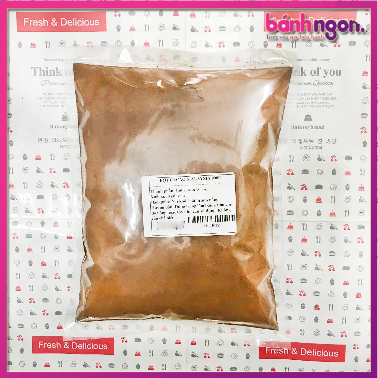 Bột cacao đắng malaysia - pha chế, pha sữa, trà sữa, làm bánh