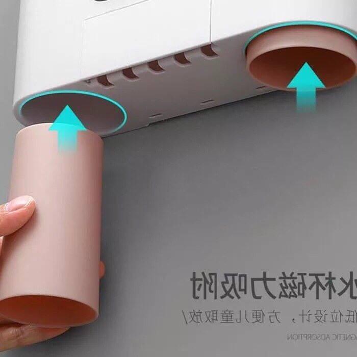 Dụng cụ lấy kem đánh răng tự động kèm cốc Ecoco