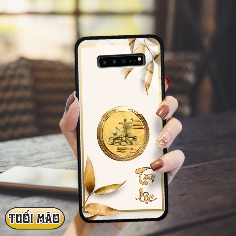Ốp lưng kính 12 con giáp cho Samsung Galaxy S10 5G