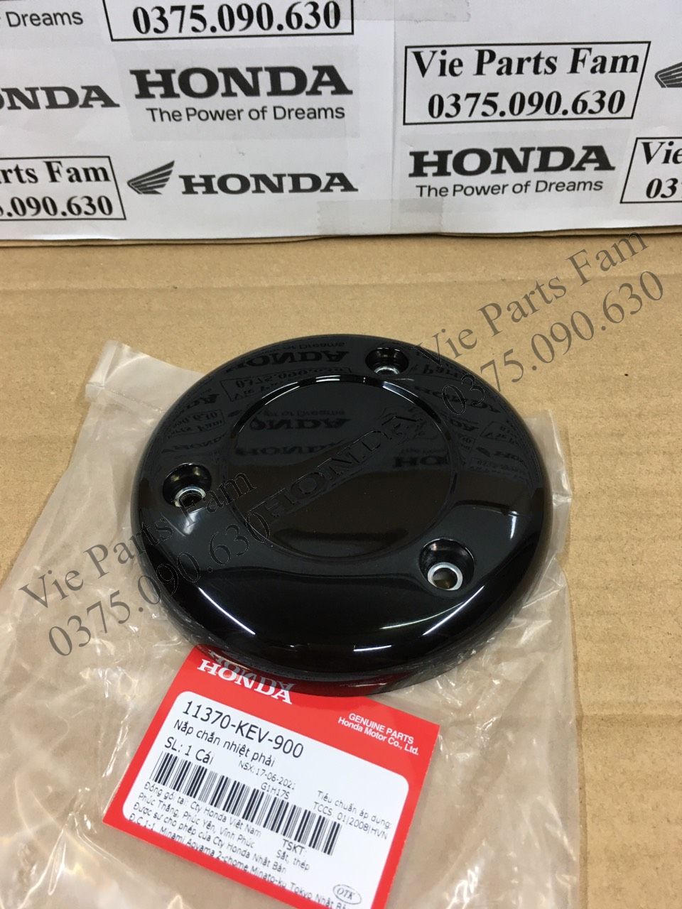 Nắp chụp nắp nồi wave đời đầu, wave 2 bóng, chính hiệu honda motor vn