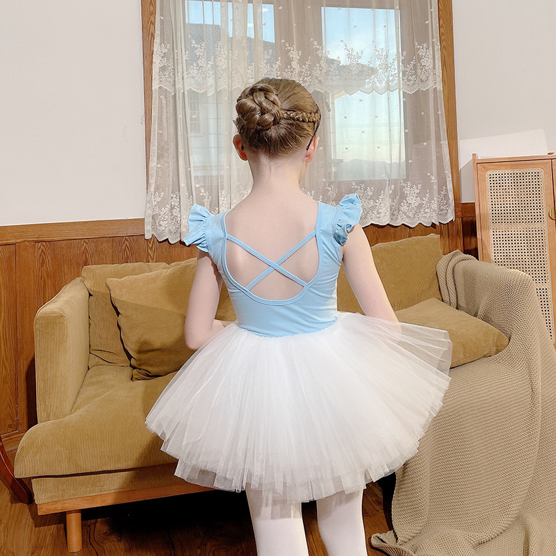 Đầm múa ballet bé gái Ginger World PD343 - Hồng