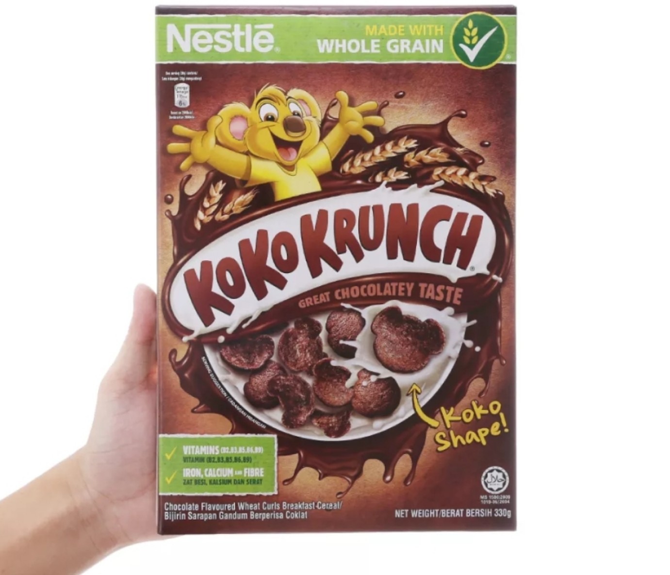 (HCM) BÁNH ĂN SÁNG KOKO KRUNCH 330G