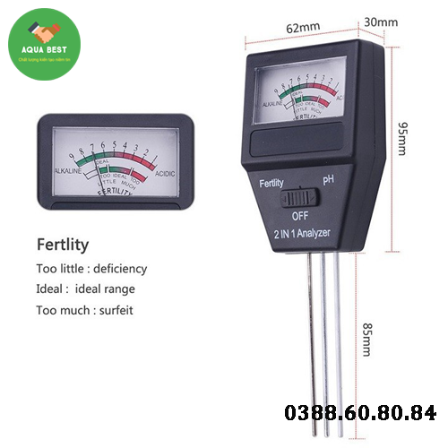 Máy đo PH và độ dinh dưỡng của đất