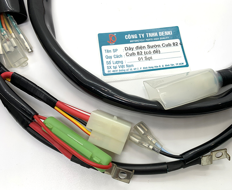 [HCM]Dây điện sườn dành cho xe Cub 82 (có đề)