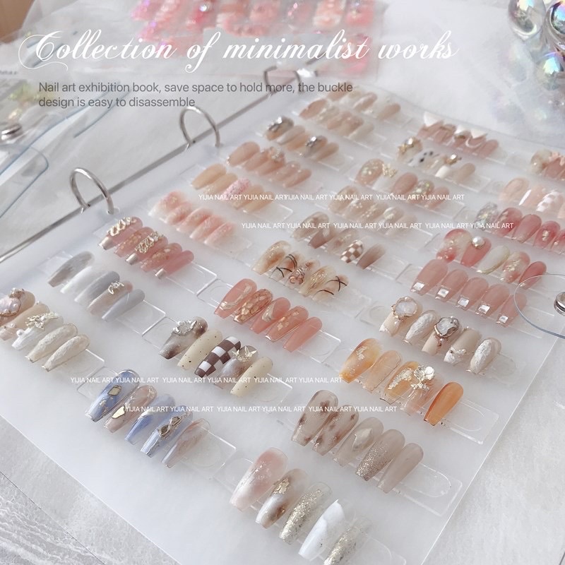 sổ trưng bày mẫu nail