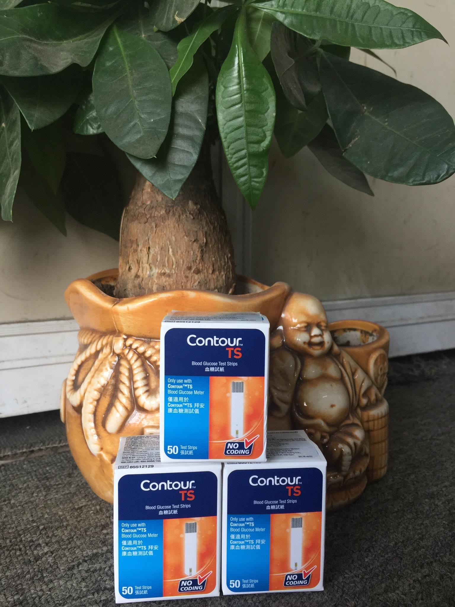 Que thử đường huyết Bayer Contour TS