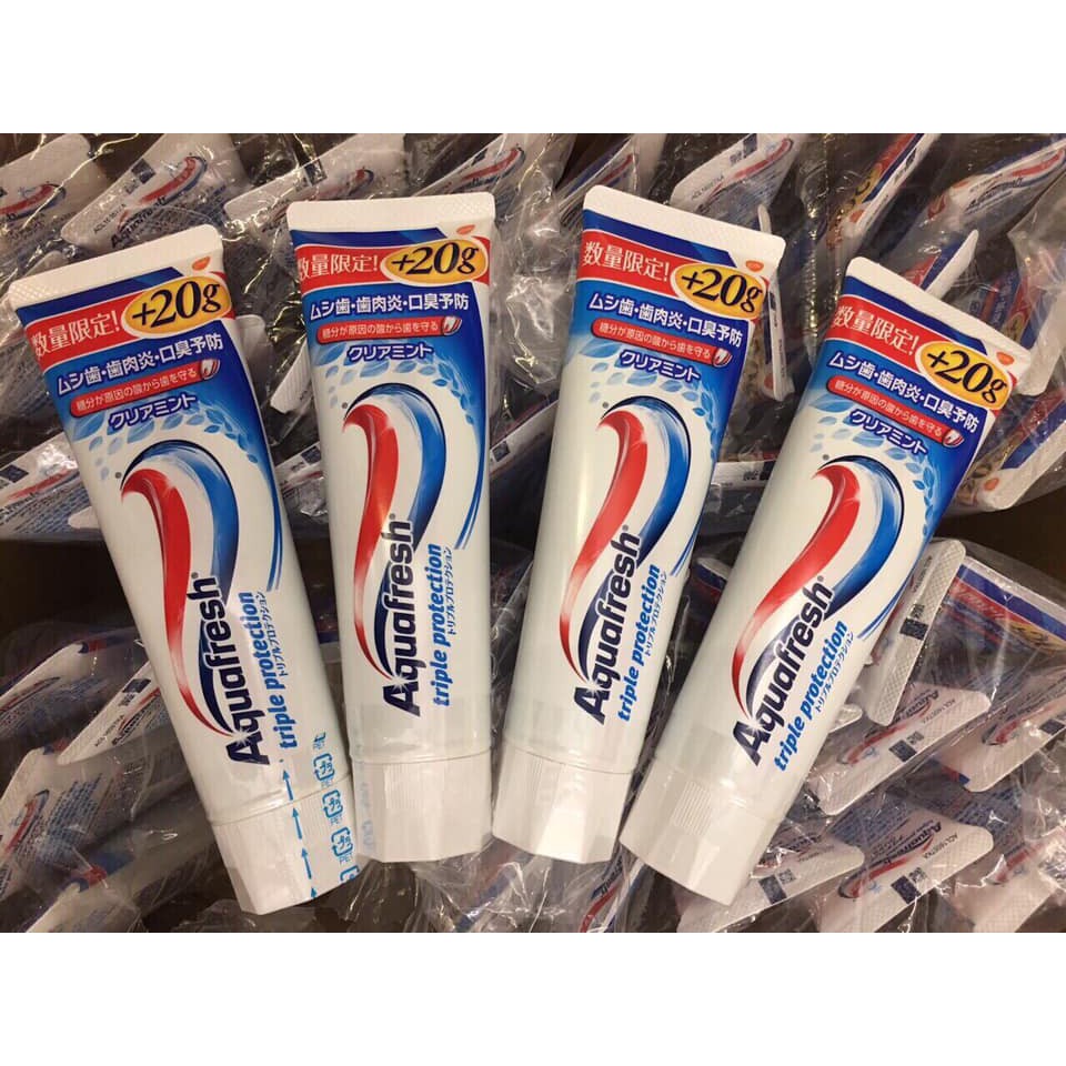 KEM ĐÁNH RĂNG AQUAFRESH NHẬT BẢN 160g