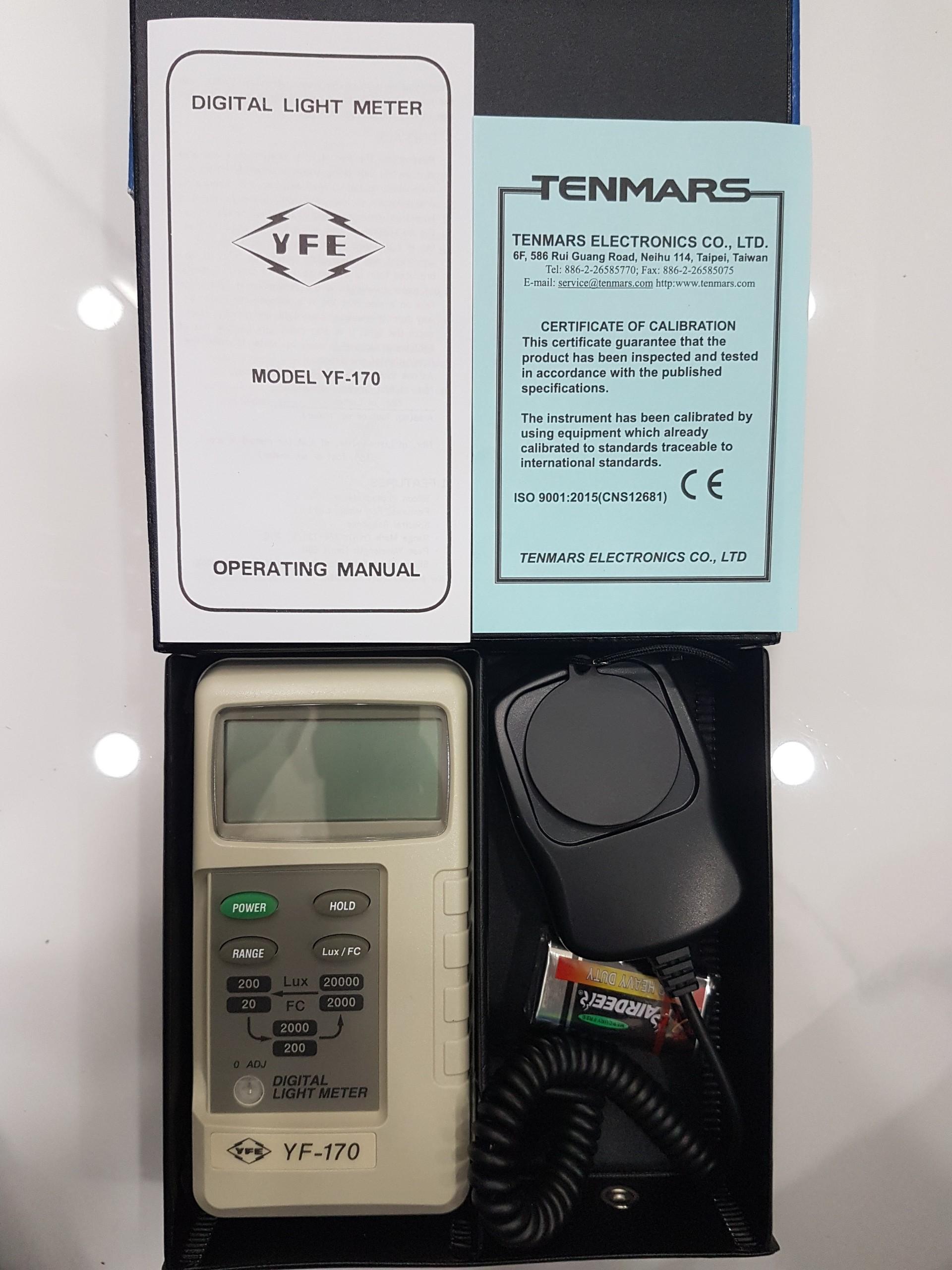 Máy đo ánh sáng Tenmars YF-170