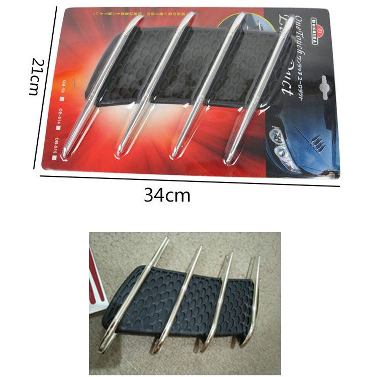 Mang Cá Ô Tô Dán Sườn Xe – Bộ 2 Tấm
