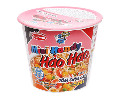 [Thùng 12 Ly] Mì Handy Hảo Hảo Tôm chua cay 47g