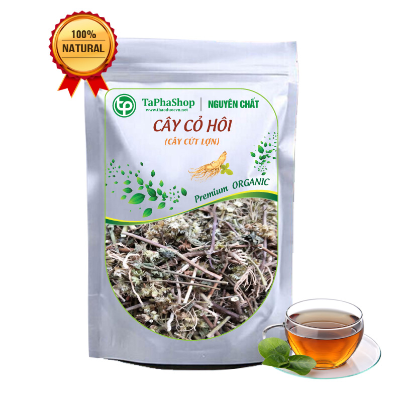 Cây cỏ hôi sấy khô 1kg, Cây cứt lợn khô - tấn phát