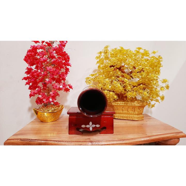 Ống nhang gỗ đẹp cao 23 cm