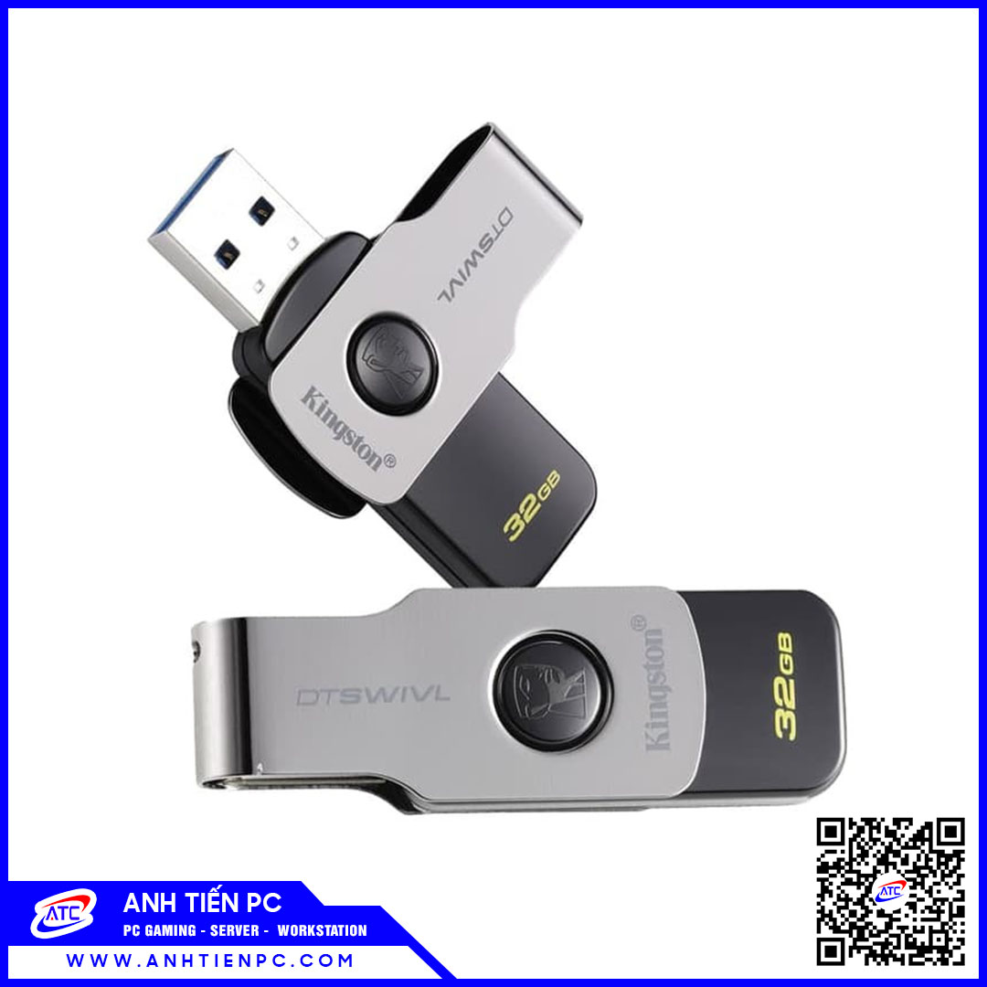 [Xả Kho] Thiết Bị Lưu Trữ USB Kingston 32GB 3.0 DTSWIVL