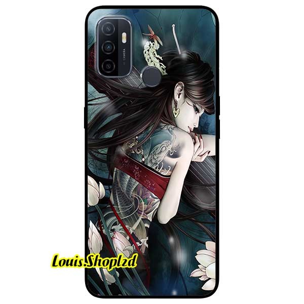 Ốp lưng dành cho oppo a53 - girl tatto