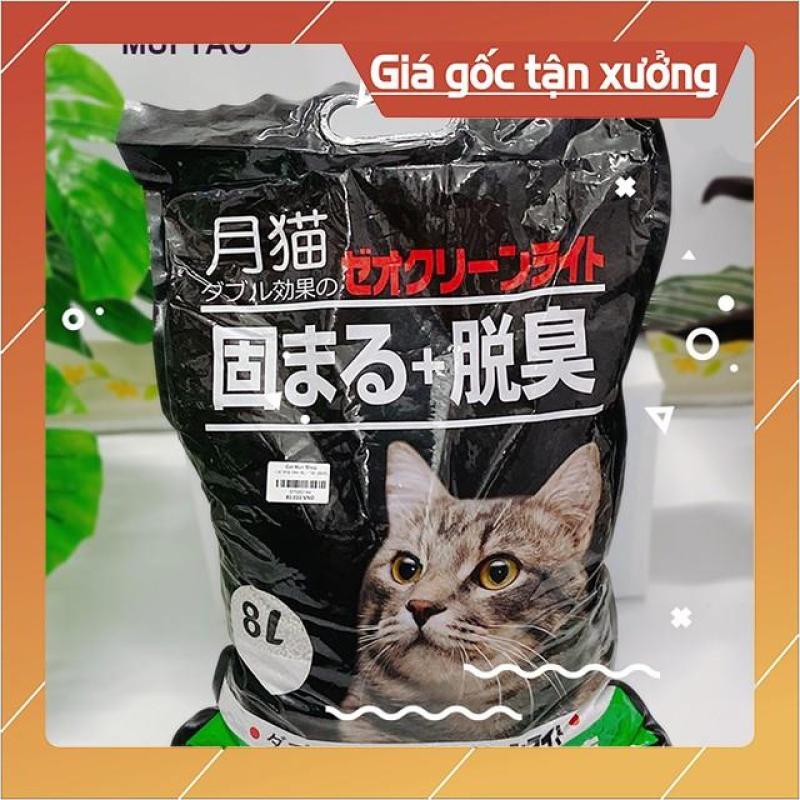 Cát Vệ Sinh Mèo Nhật Bản Chính Hãng Thấm Hút Vón Cục Nhanh 8 Lit Cát Nhật Đen - Bobo Pet Shop Hà Nội