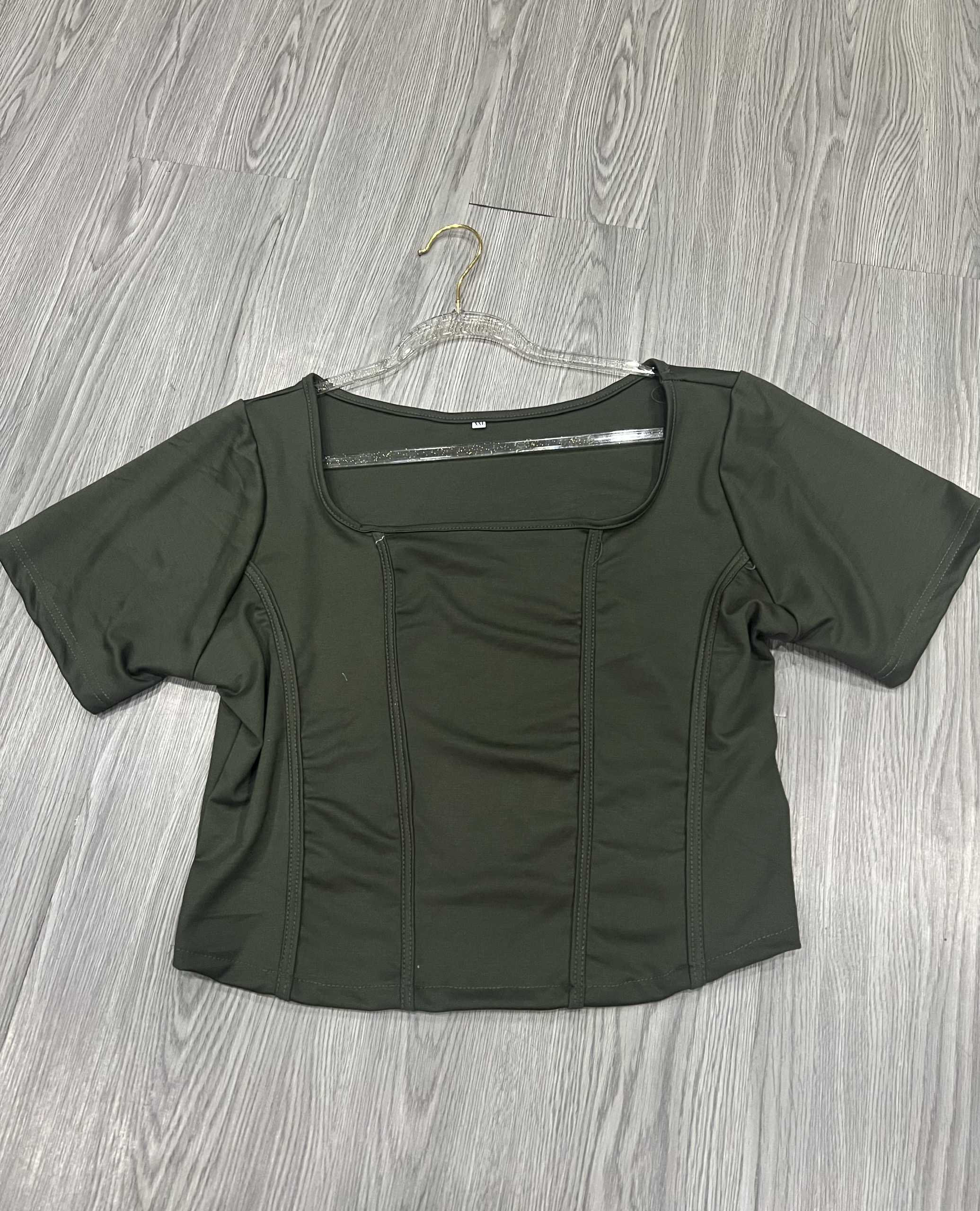 Áo cổ U XƯƠNG CÁ nữ Bigsize