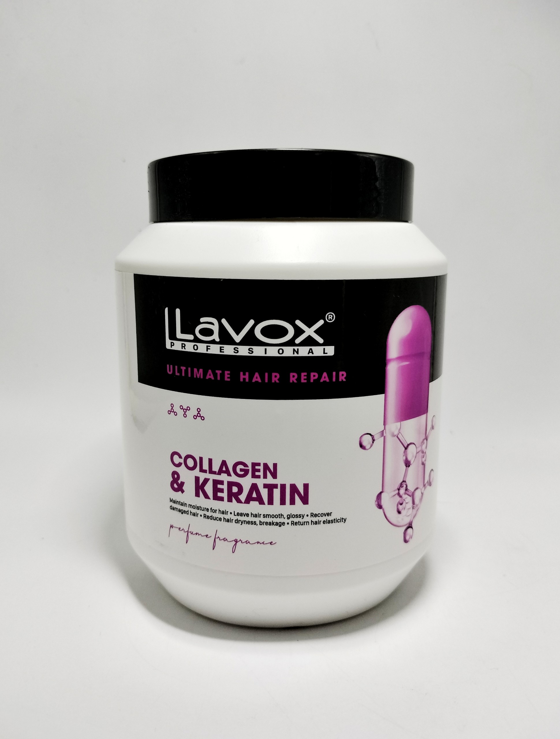 Hấp dầu phục hồi tóc collagen và keratin Lavox