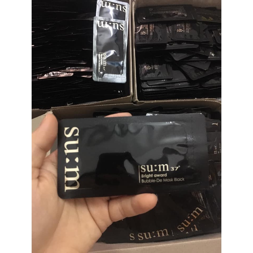 Mặt Nạ Sủi Bọt Thải Độc Sum37 Hàn Quốc.
