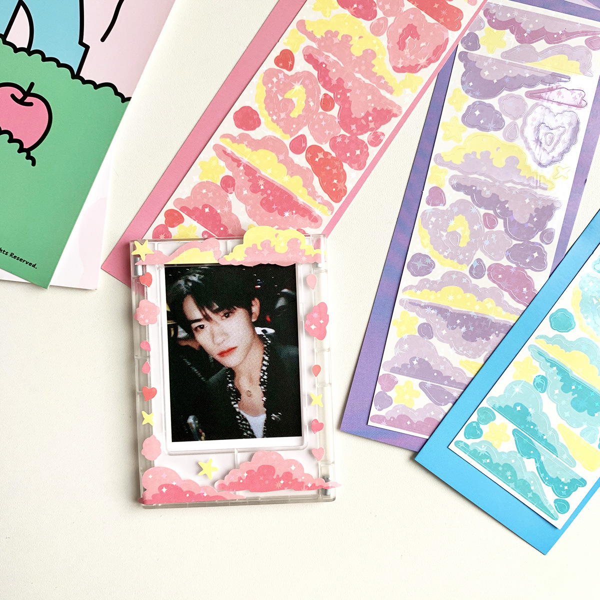 Sticker Mây Trang Trí Sổ/ Toploader